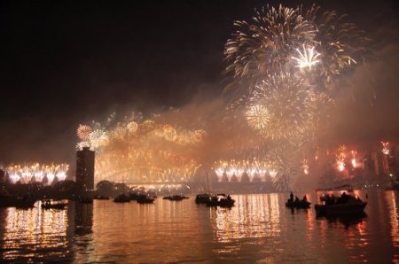 New Year's on Sydney Harbour